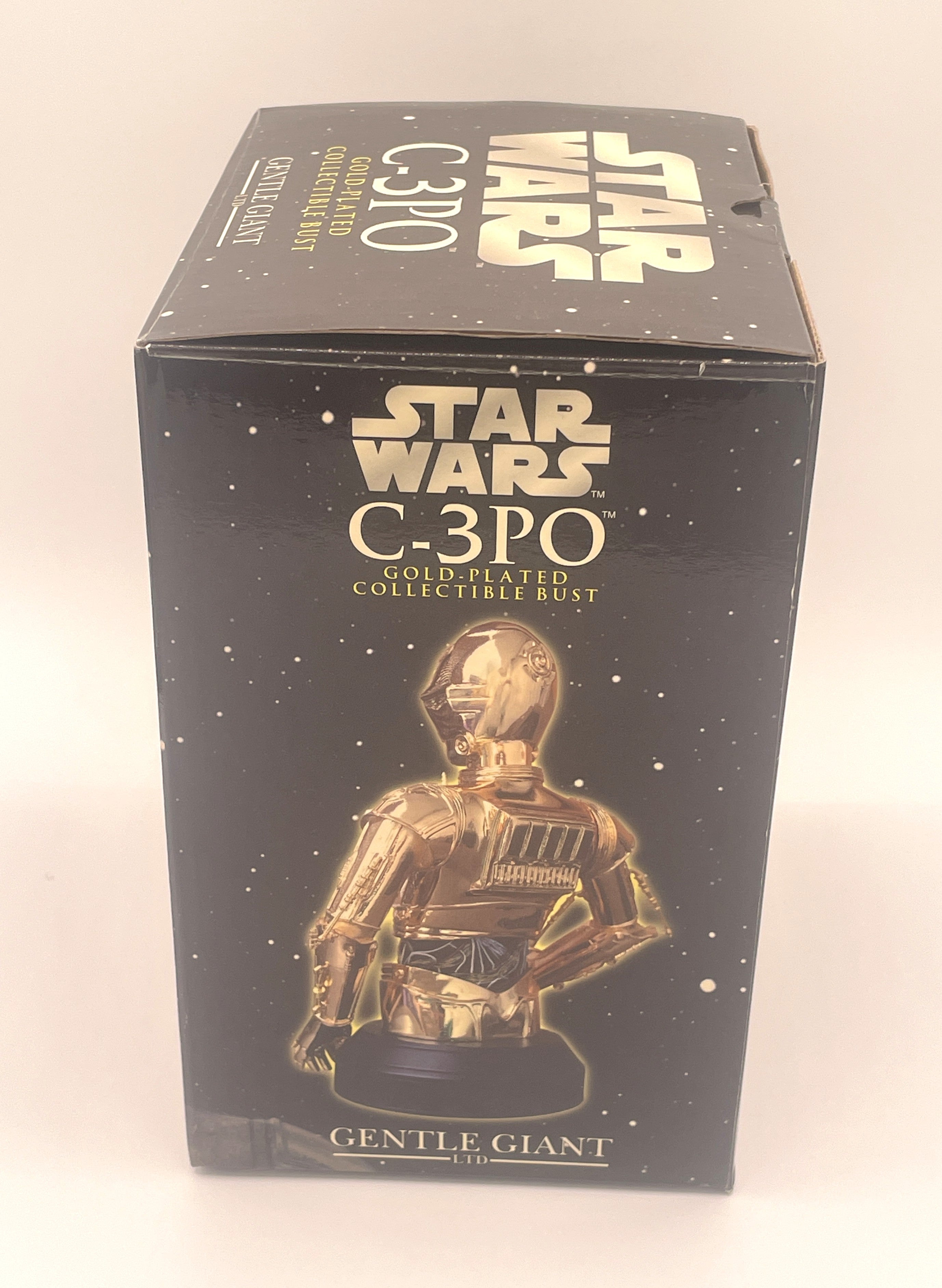 Gentle Giant C-3PO Gold Plated Collectible Bust Star Wars Return of The Jedi
