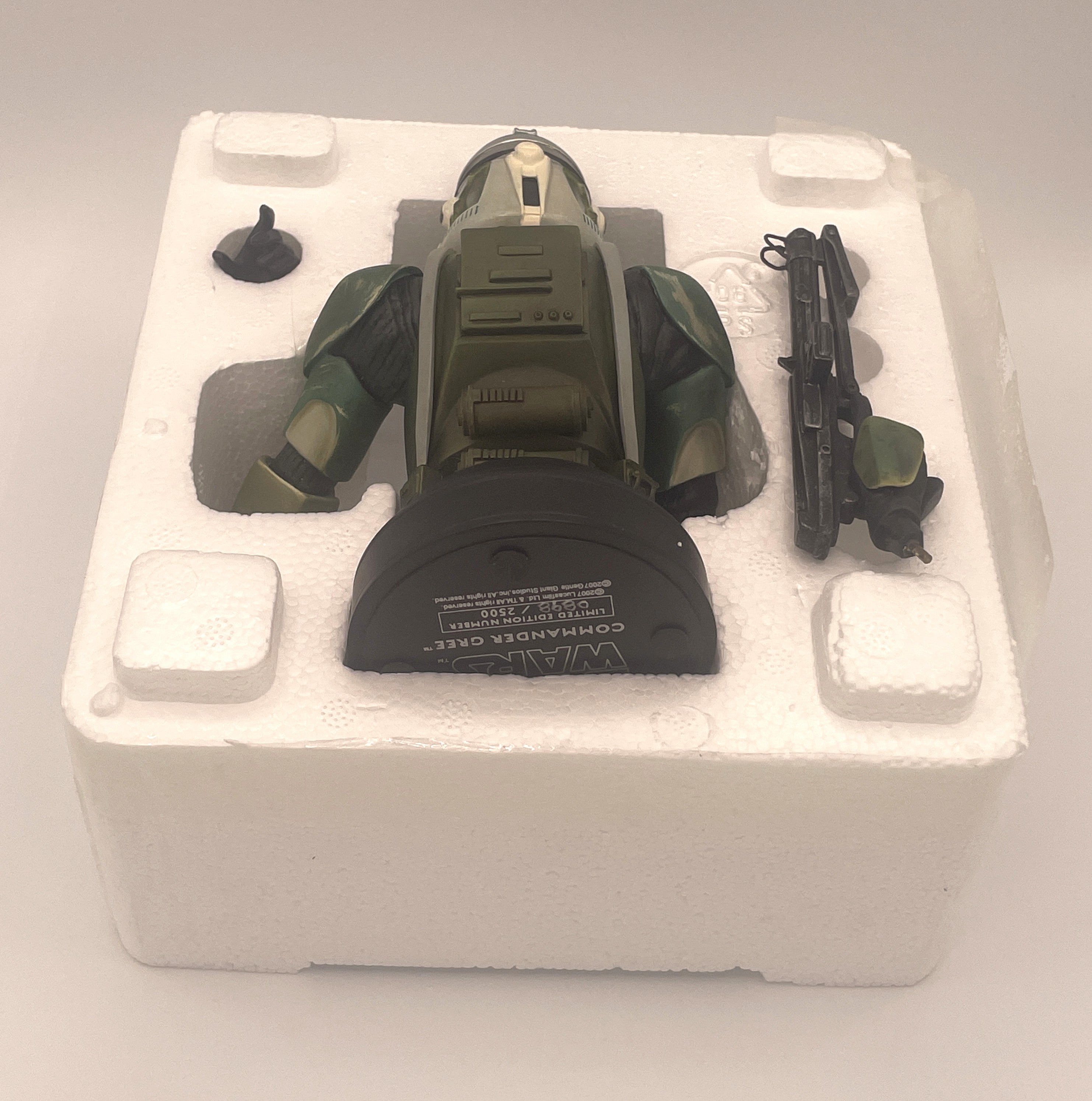 Gentle Giant Commander Gree Mini Bust Star Wars 2007 Convention Exclusive