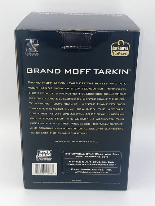 Gentle Giant Grand Moff Tarkin Mini Bust Star Wars