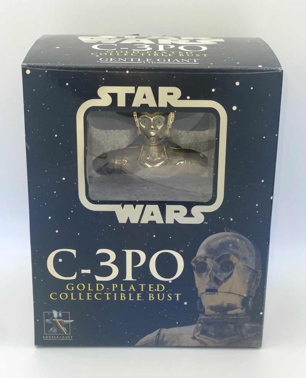 Gentle Giant C-3PO Gold Plated Collectible Bust Star Wars Return of The Jedi