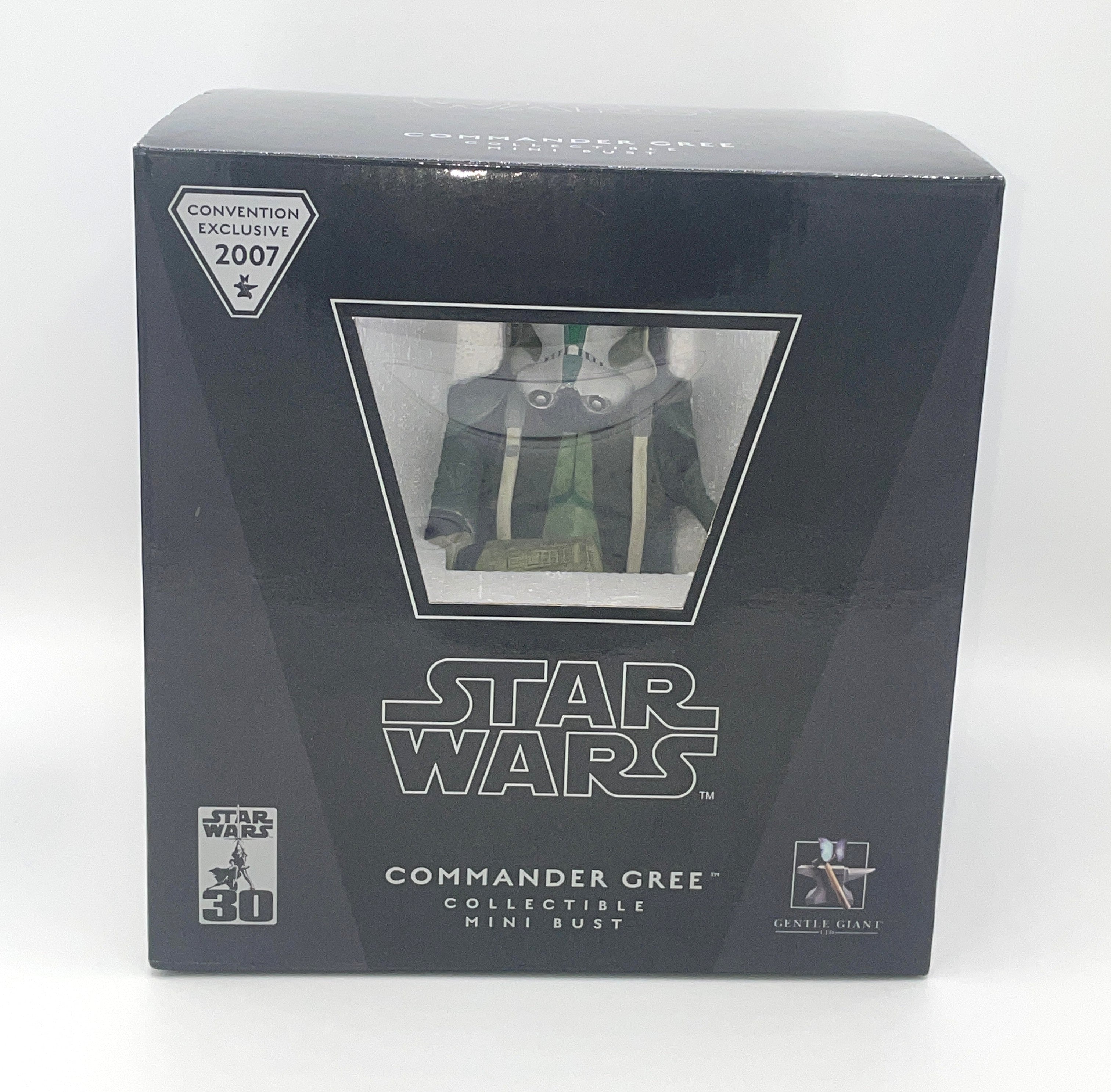 Gentle Giant Commander Gree Mini Bust Star Wars 2007 Convention Exclusive