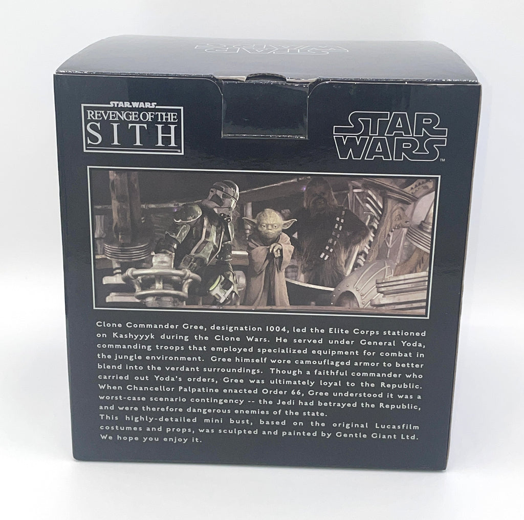 Gentle Giant Commander Gree Mini Bust Star Wars 2007 Convention Exclusive