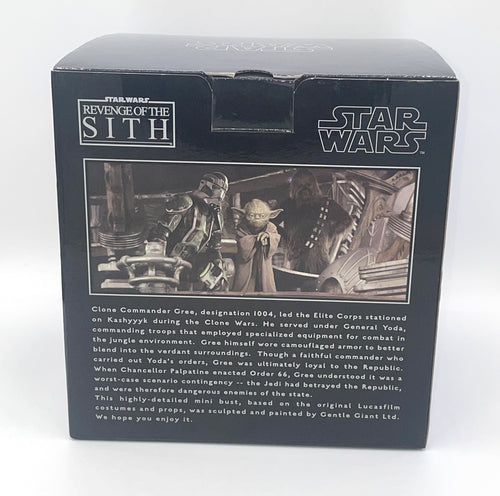 Gentle Giant Commander Gree Mini Bust Star Wars 2007 Convention Exclusive