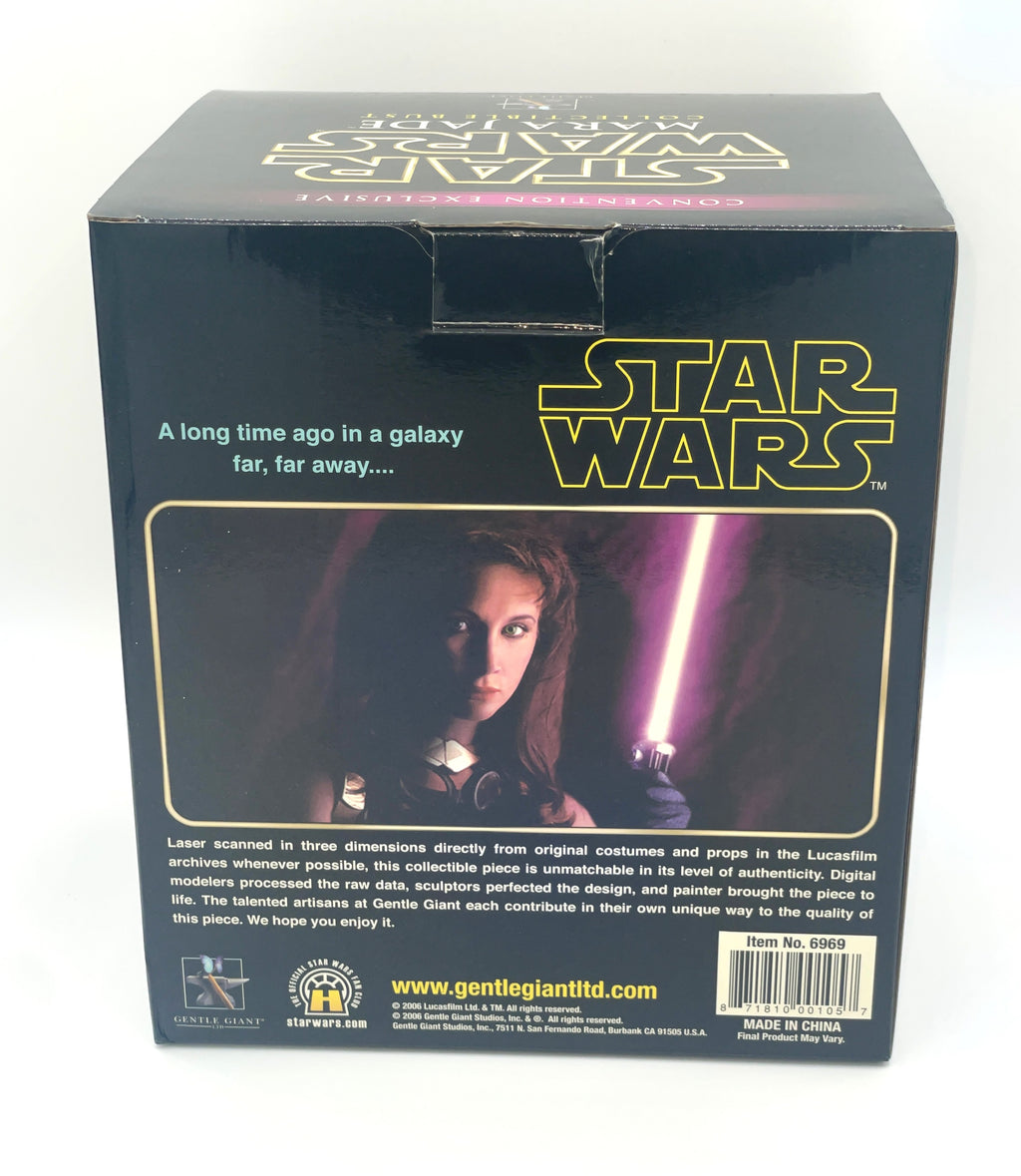 Gentle Giant Mara Jade Mini Bust Star Wars Convention Exclusive 812/2000