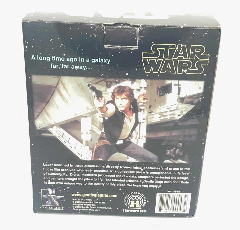 Gentle Giant Star Wars Han Solo 1/6 Collectible Bust 2004
