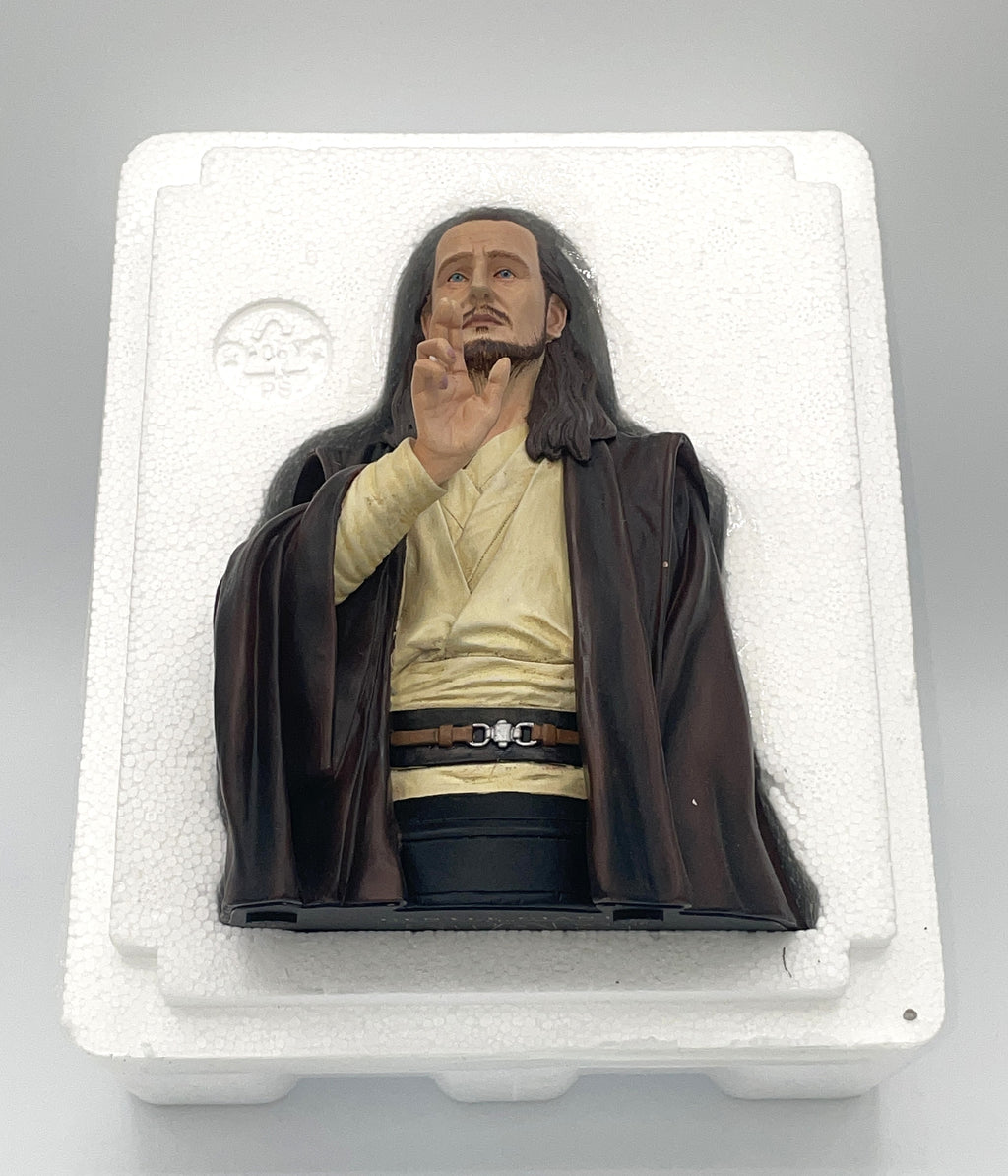 Gentle Giant Star Wars Qui-Gon Jinn 1/6 Collectible Bust 2006 O