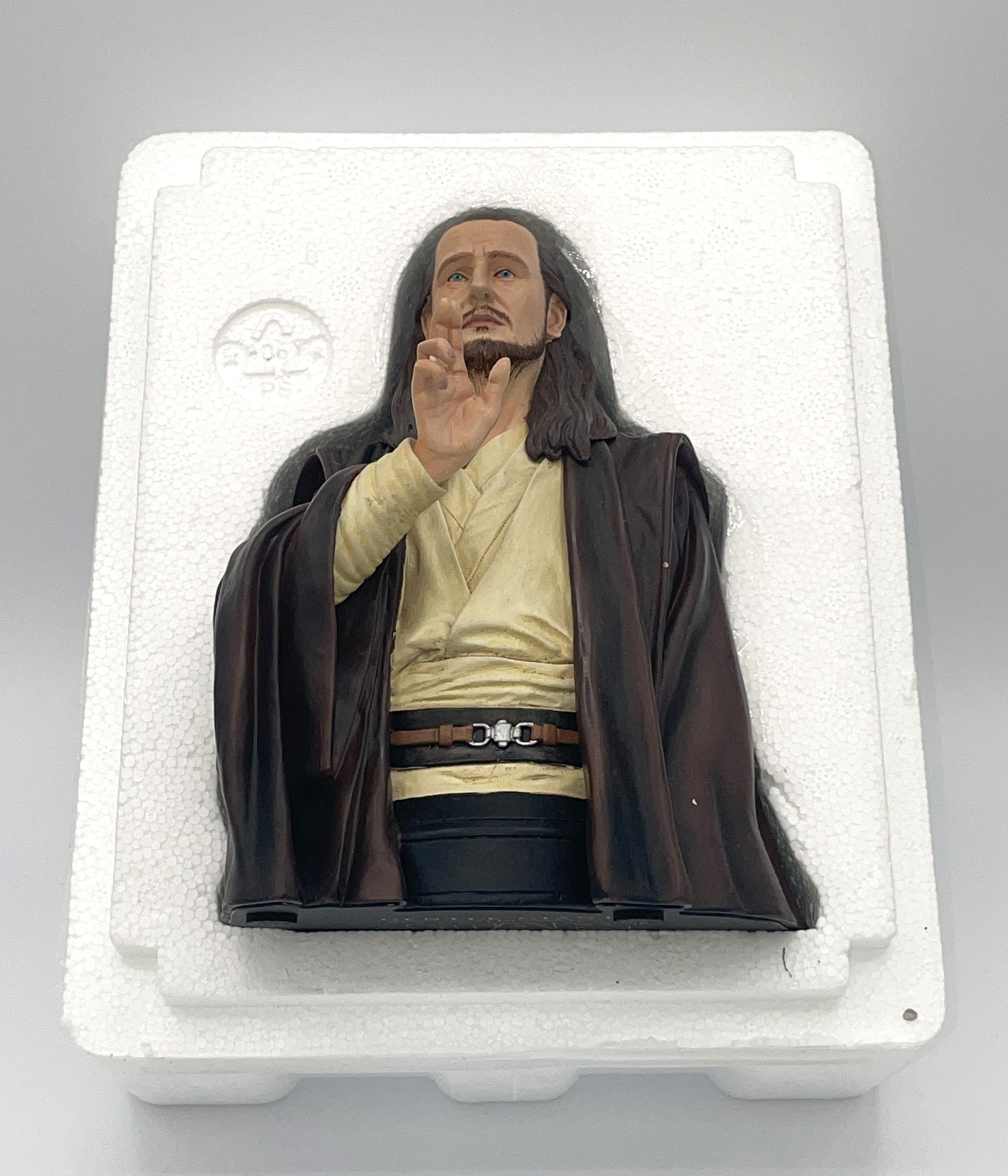 Gentle Giant Star Wars Qui-Gon Jinn 1/6 Collectible Bust 2006 O