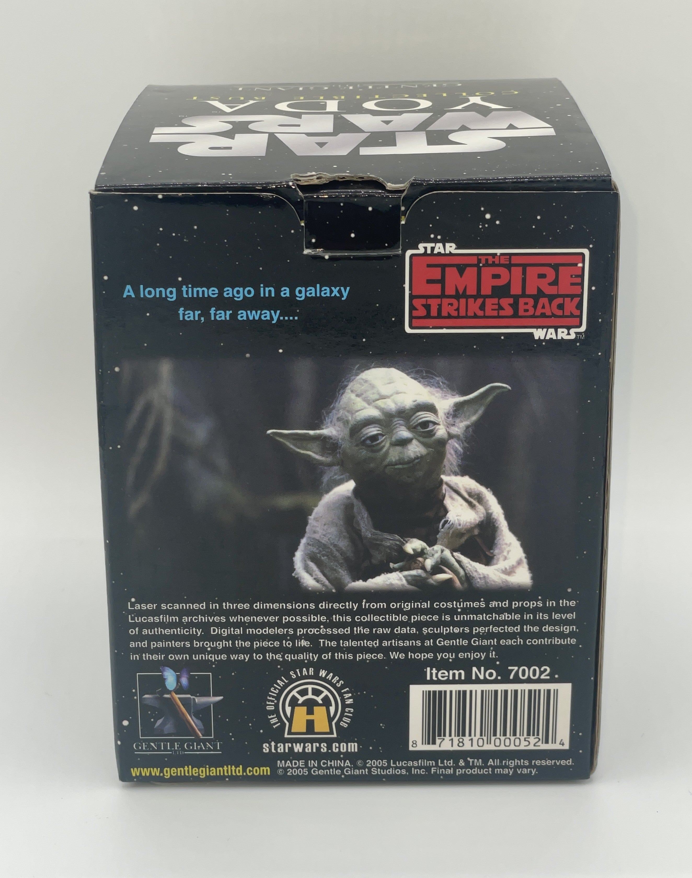 Gentle Giant Star Wars Yoda 1/6 Collectible Bust 2005 B
