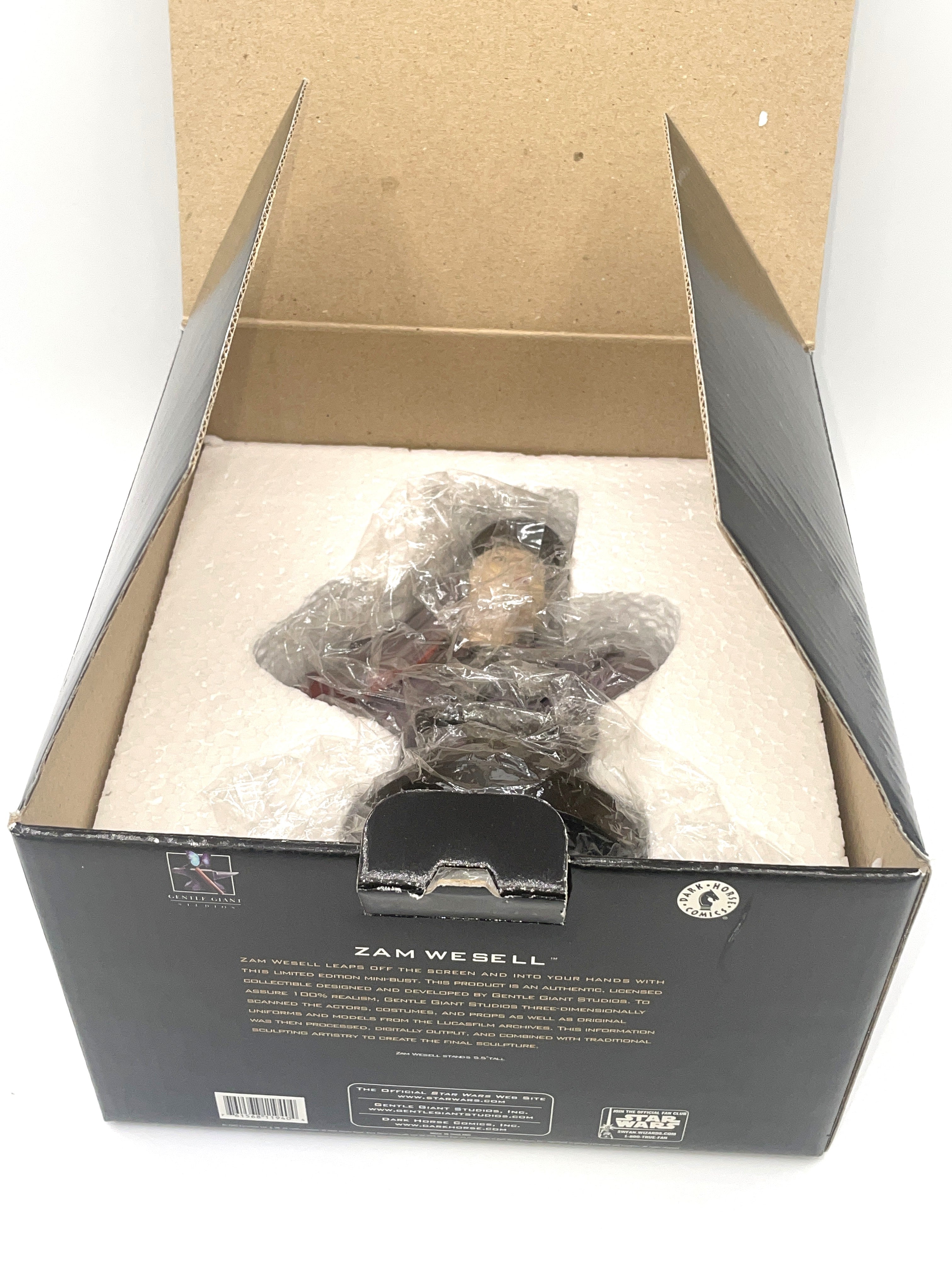Gentle Giant Star Wars Zam Wesell 1/6 Collectible Bust 2007