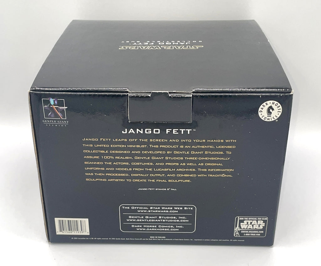 Gentle Giant Star Wars Jango Fett 1/6 Collectible Bust