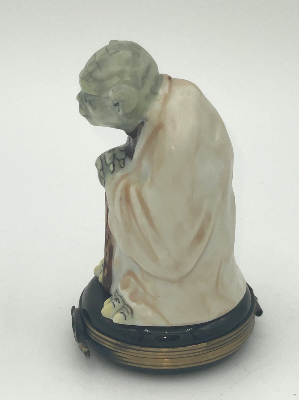Rochard Limoges Yoda Star Wars 1998 Fao Schwarz Hand Painted in France 11
