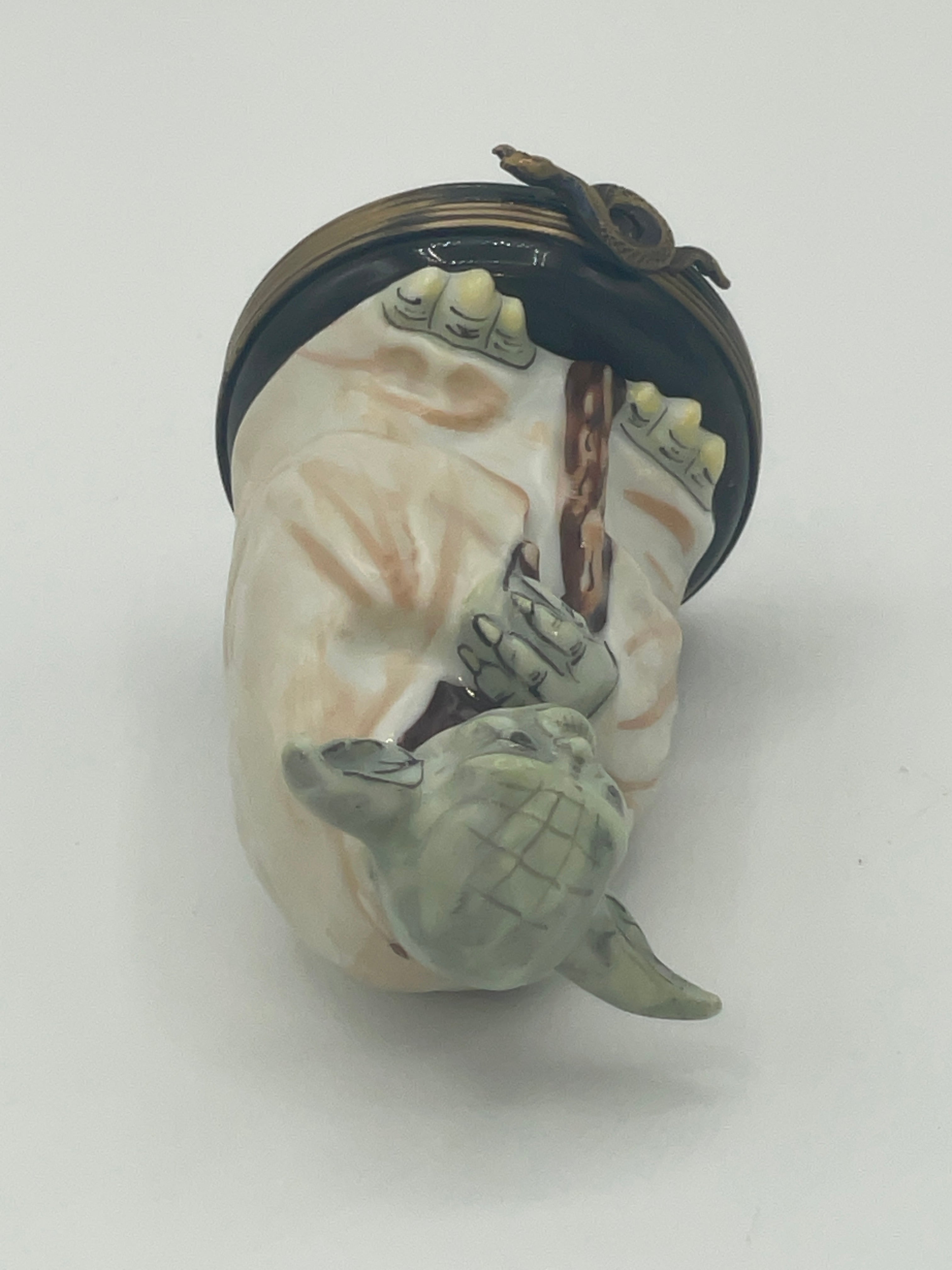 Rochard Limoges Yoda Star Wars 1998 Fao Schwarz Hand Painted in France 13