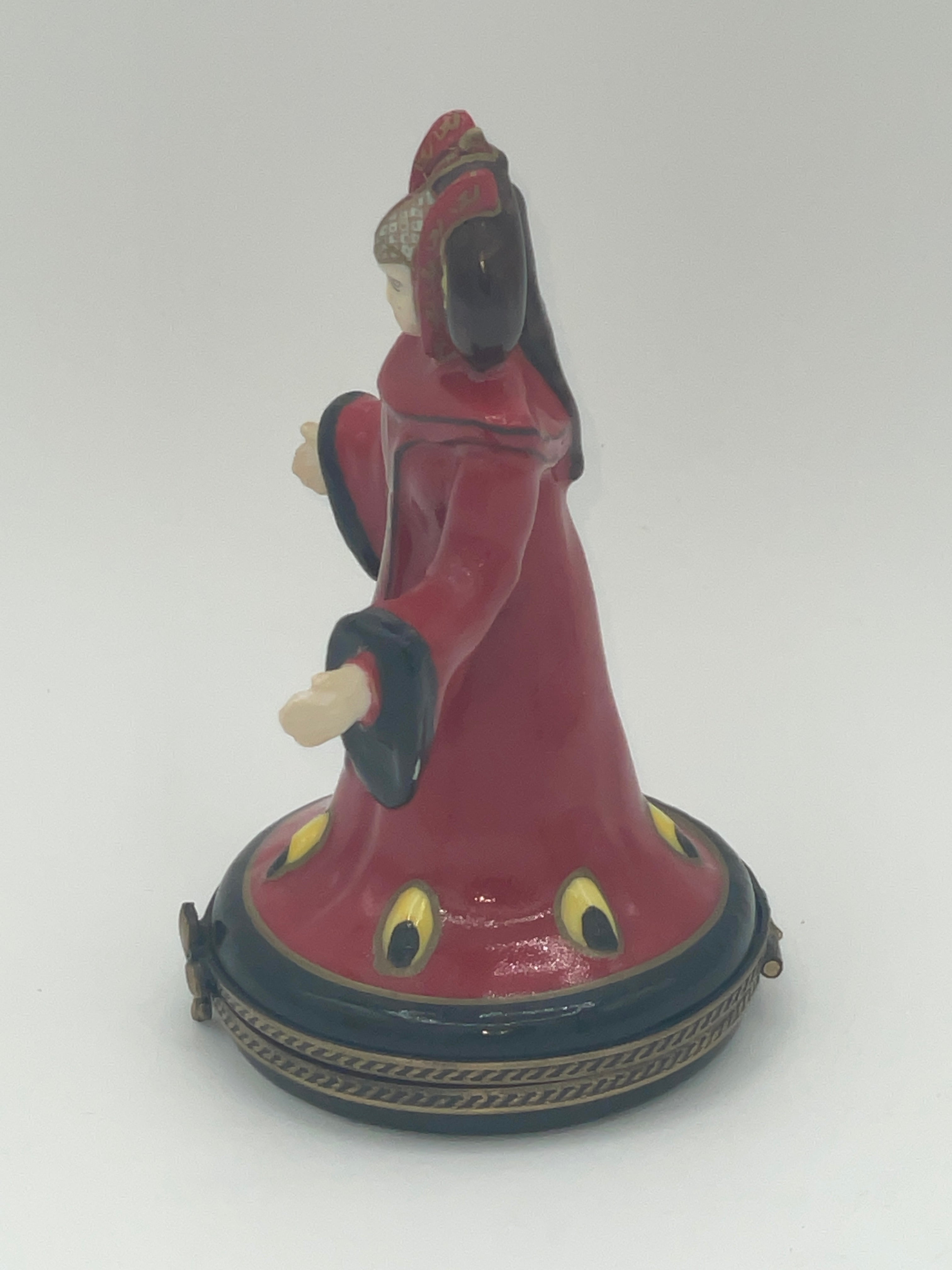 Rochard Limoges Queen Amidala Star Wars 1998 FAO Schwarz Hand Painted in France