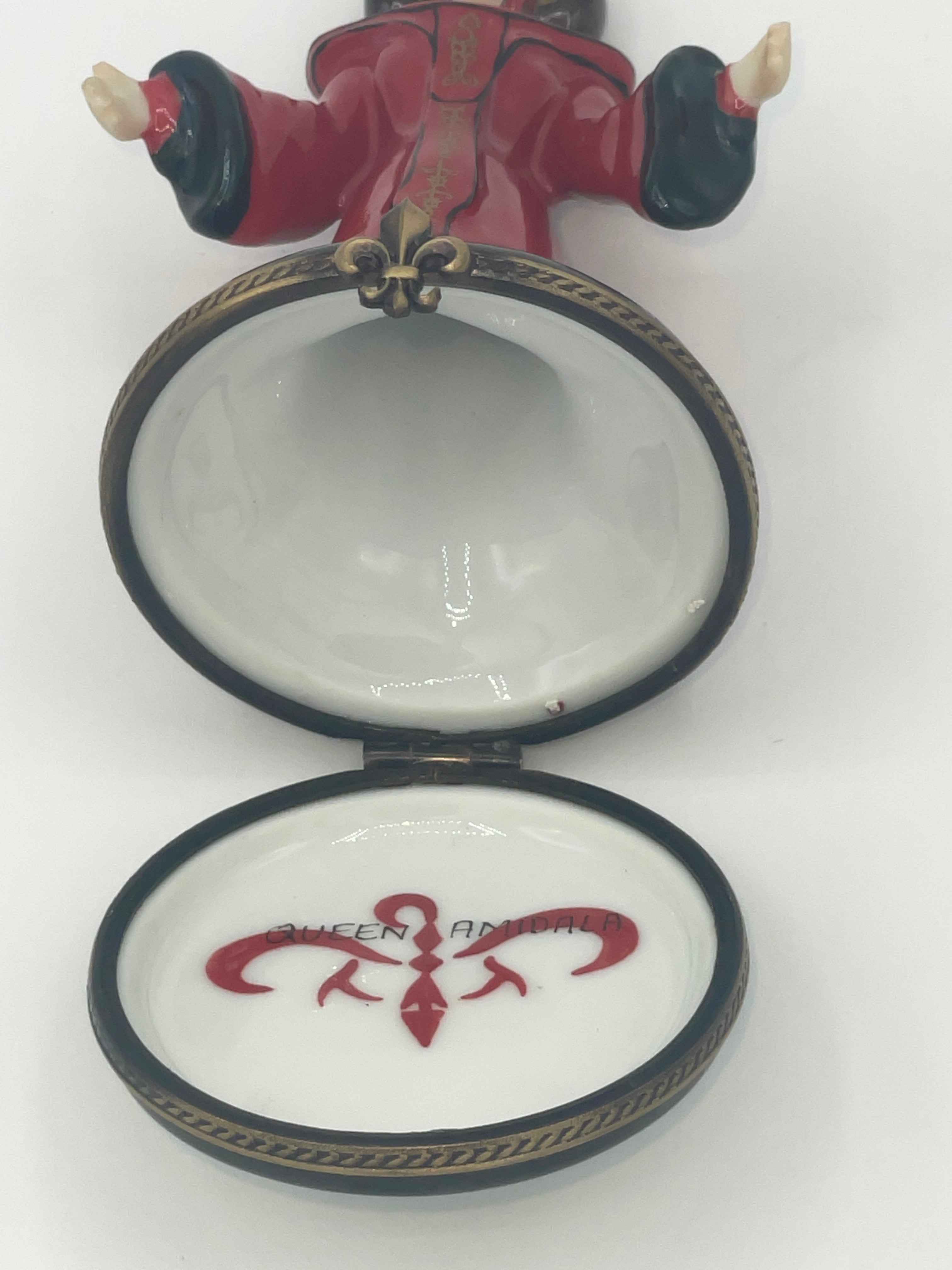 Rochard Limoges Queen Amidala Star Wars 1998 FAO Schwarz Hand Painted in France