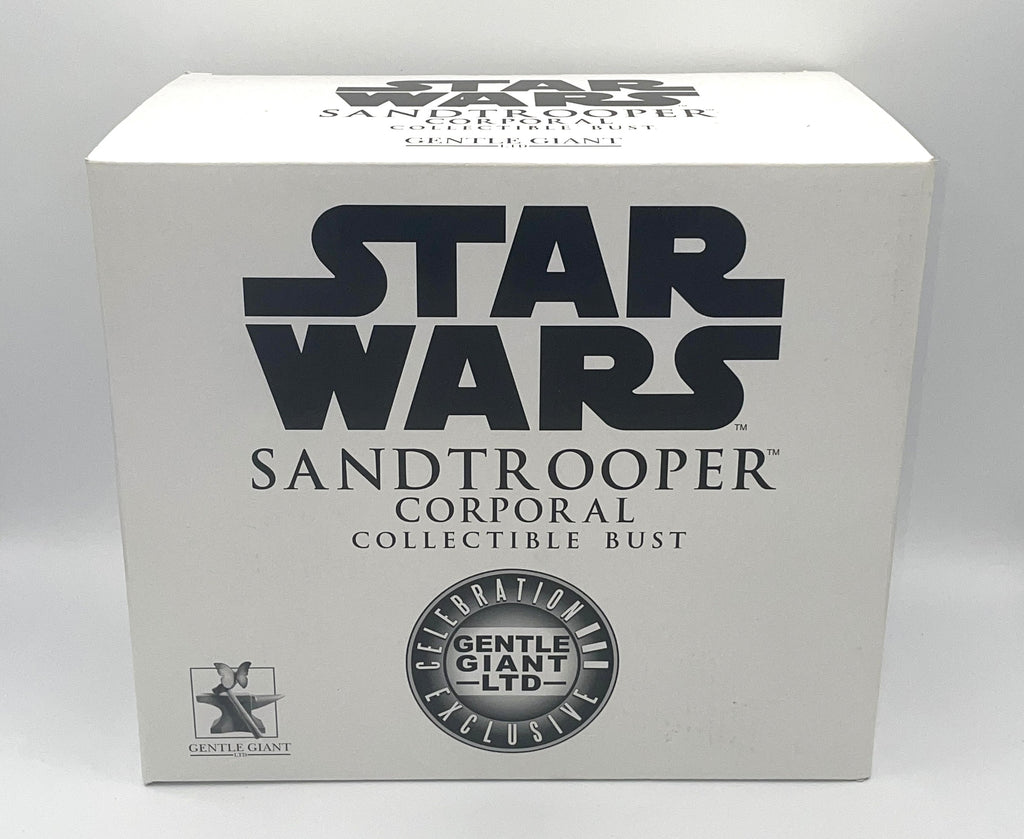 Gentle Giant Star Wars Sandtrooper Corporal Celebration Exclusive Bust 1/6 2004