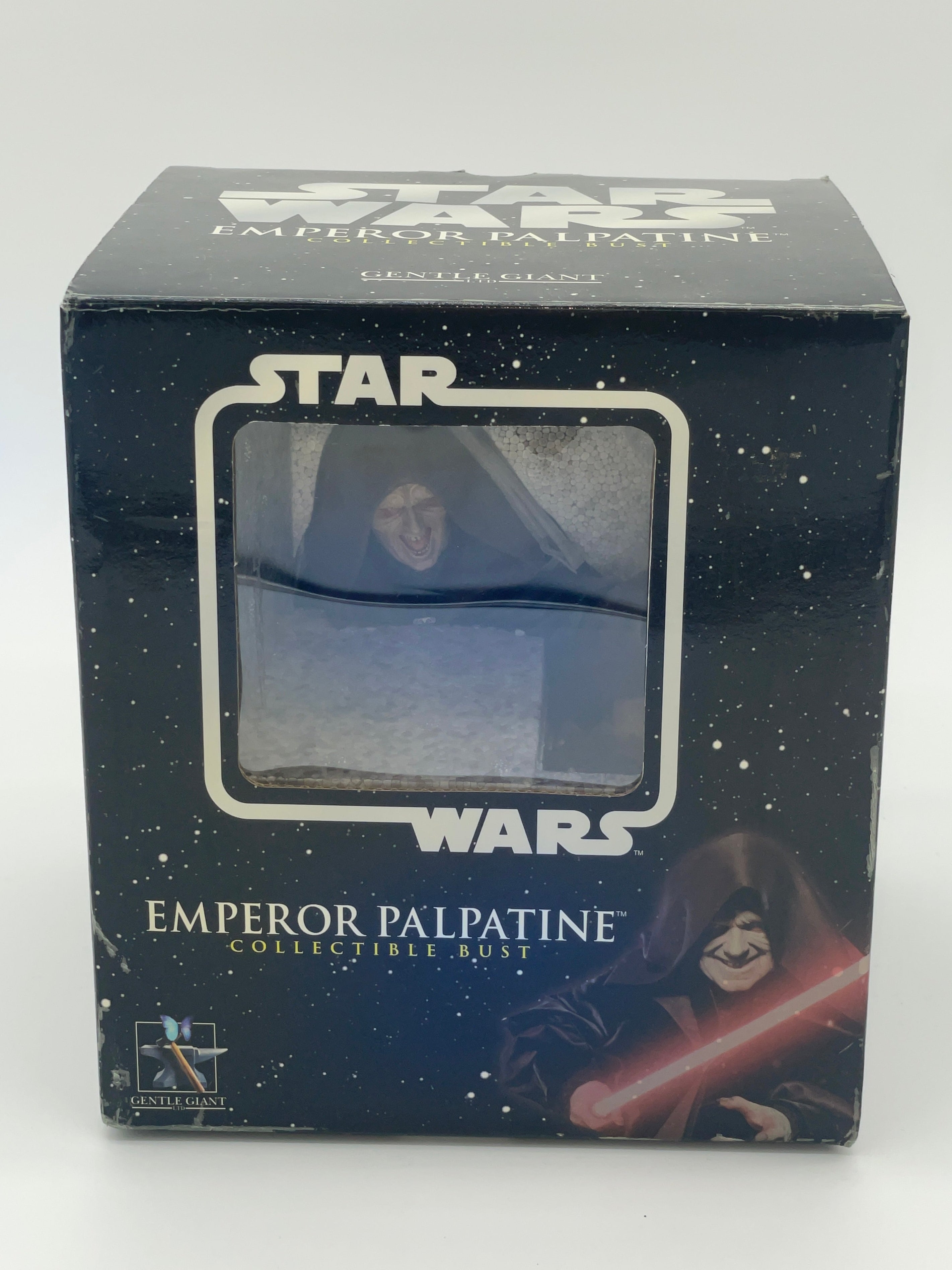 Gentle Giant Star Wars Emperor Palpatine Collectible Mini Bust 2006 RotS