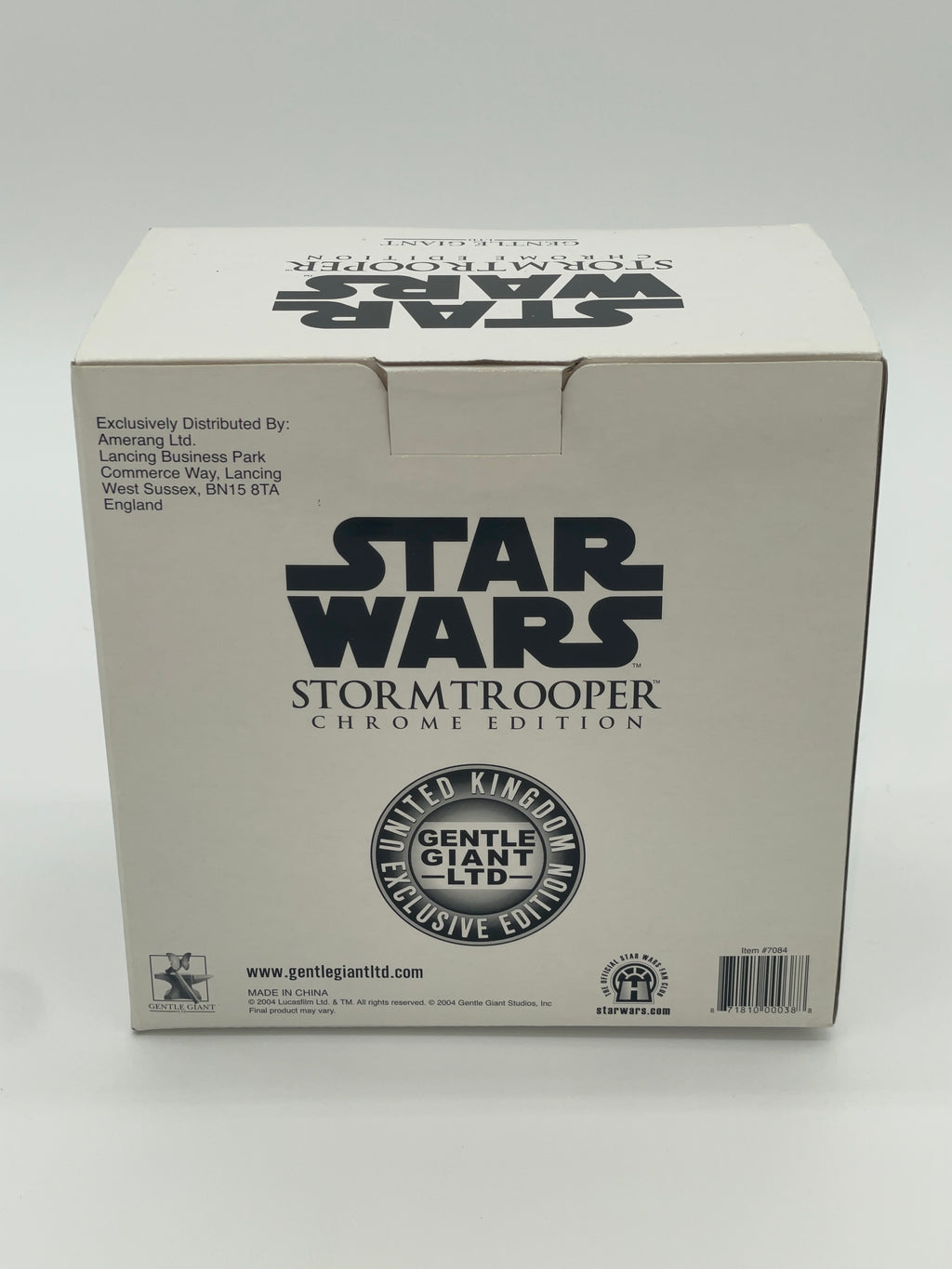 Gentle Giant Star Wars Stormtrooper Chrome Bust UK Exclusive Edition 2004
