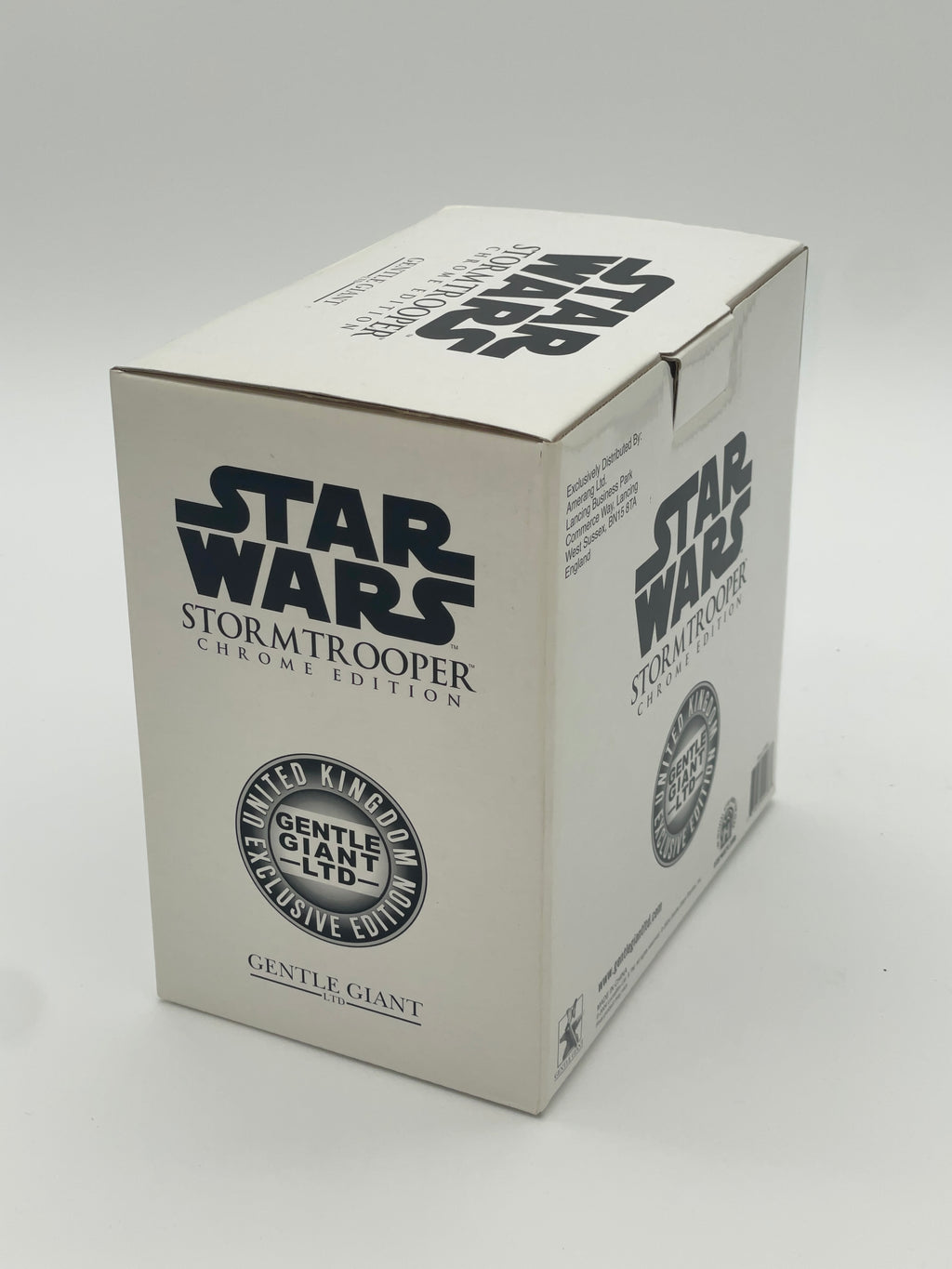 Gentle Giant Star Wars Stormtrooper Chrome Bust UK Exclusive Edition 2004