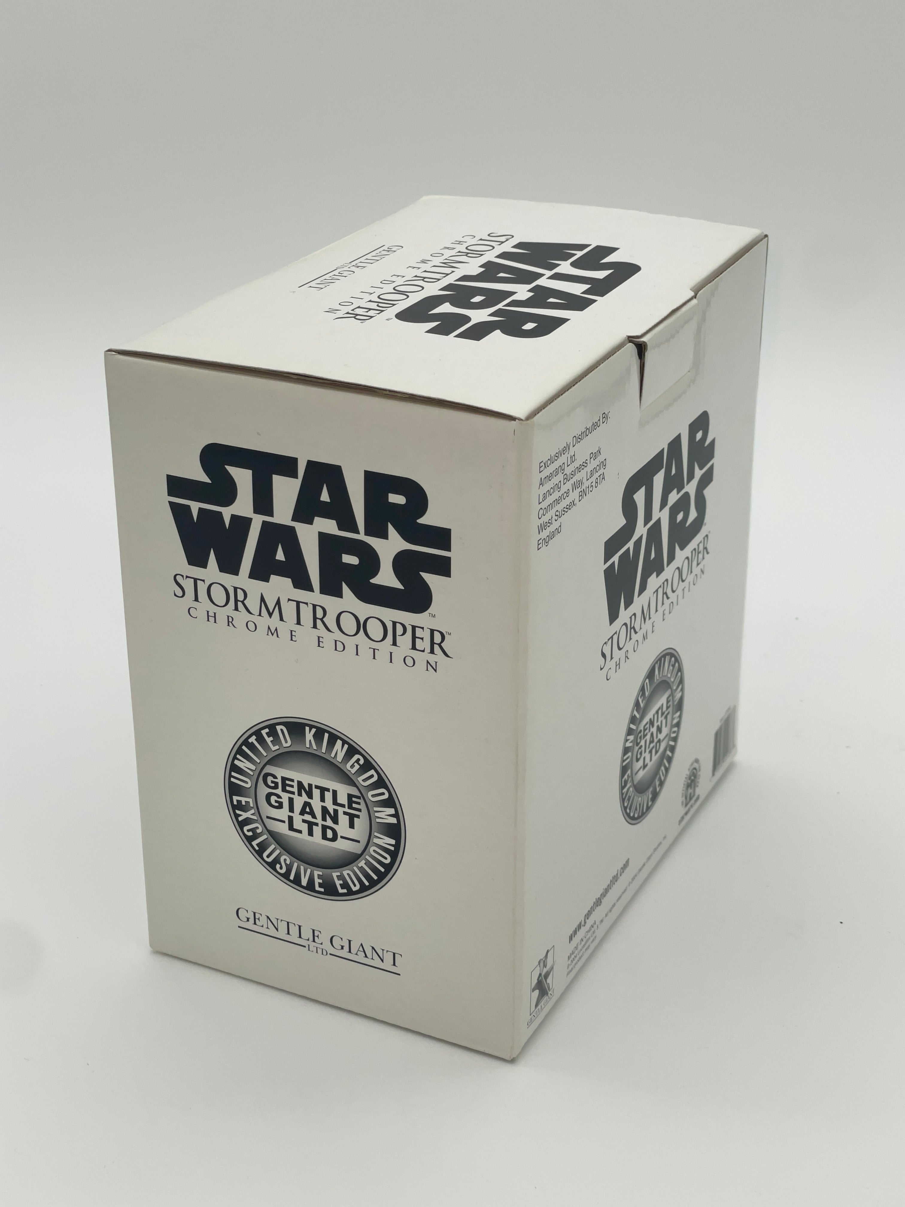 Gentle Giant Star Wars Stormtrooper Chrome Bust UK Exclusive Edition 2004