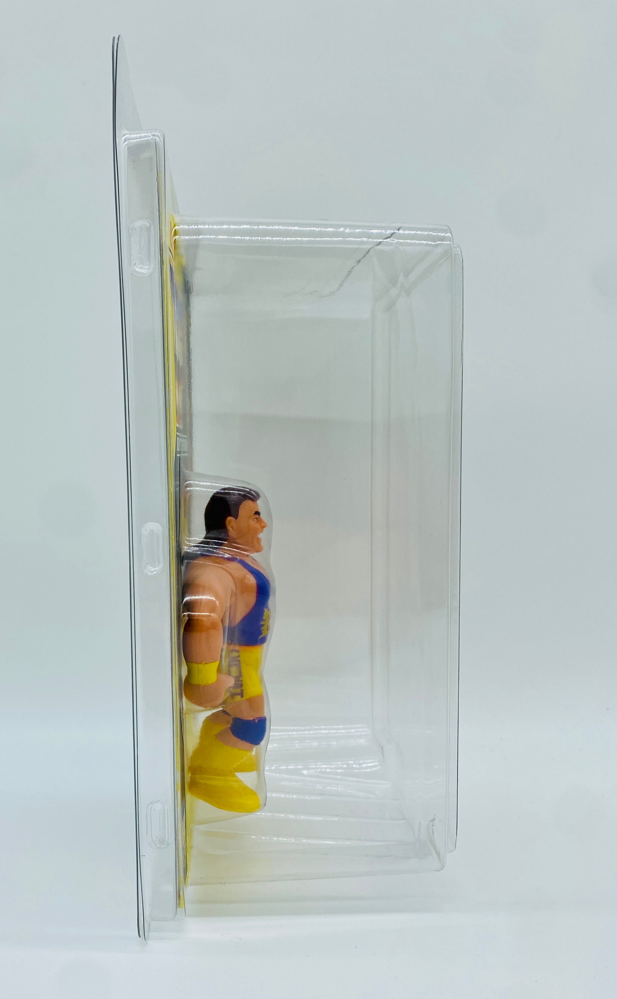 Vintage WWF Crush Action Figure (1993) Hasbro – Sealed on Card, Mint in Package
