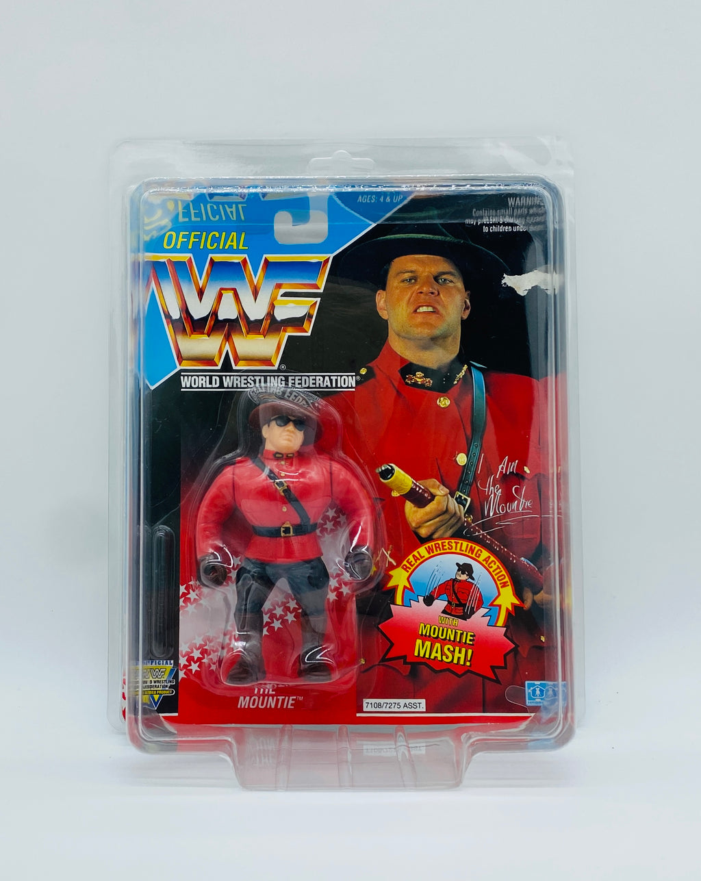 Vintage WWF The Mountie Action Figure (1993) Hasbro – Wrestling Collectible Factory Sealed!&nbsp;