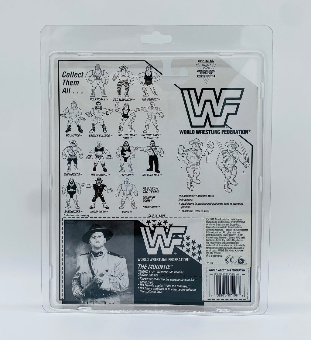 Vintage WWF The Mountie Action Figure (1993) Hasbro – Wrestling Collectible Factory Sealed!&nbsp;