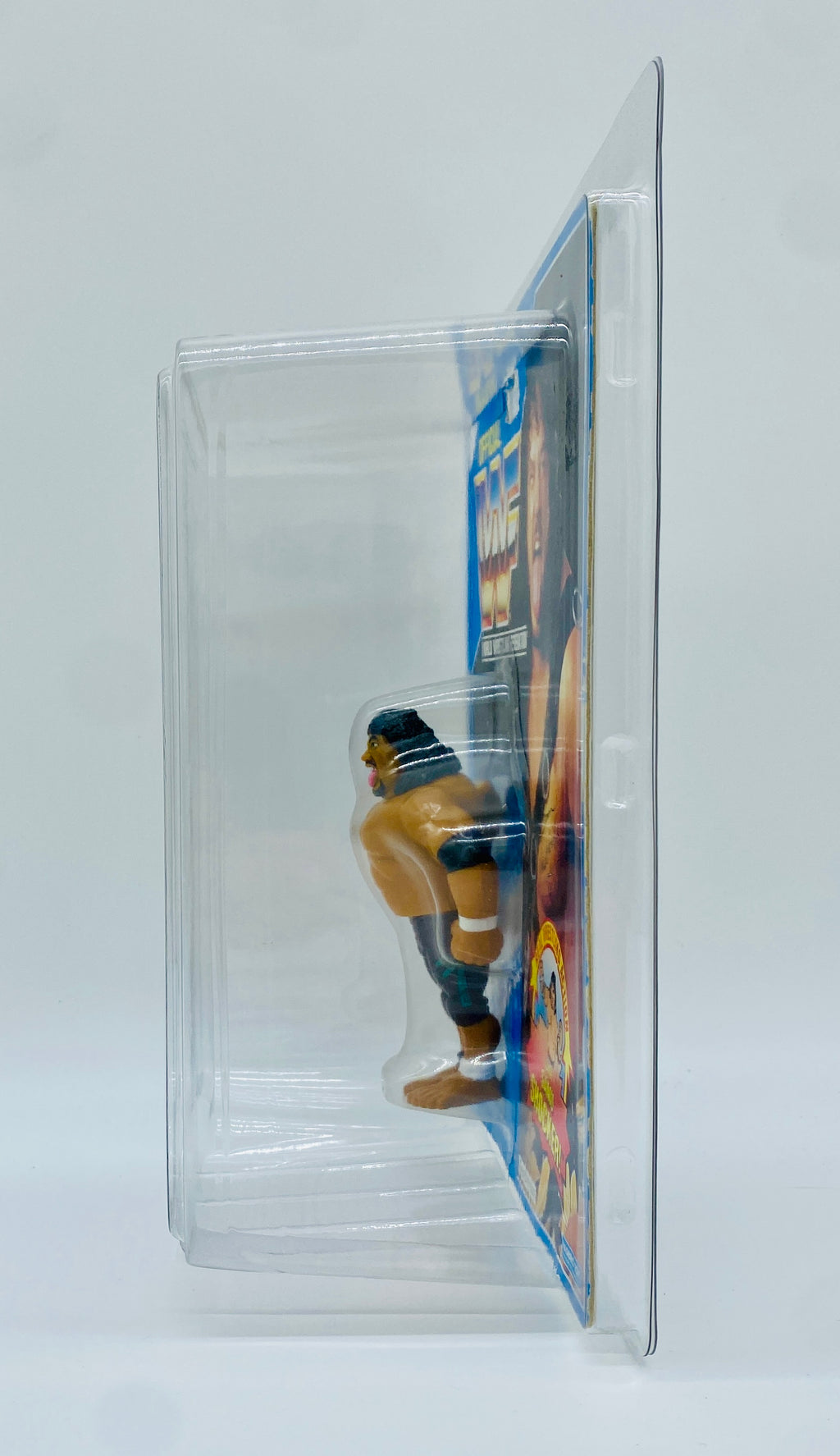 Vintage WWF Samu Hasbro Figure – Factory Sealed! Headshrinkers Rare 1990s Wrestling Collectible