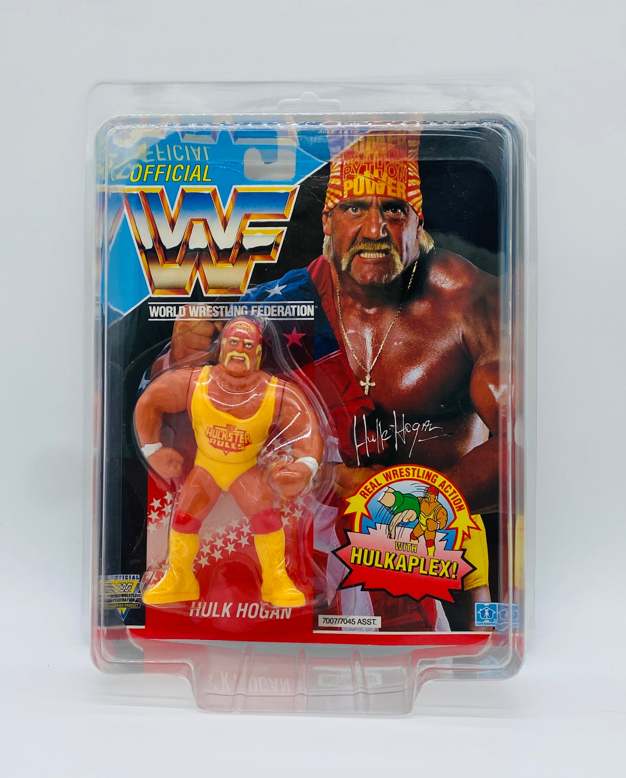 Vintage WWF Hulk Hogan Hasbro Figure – Sealed on Card with Hulkaplex Action! 1990s Wrestling Collectible&nbsp;