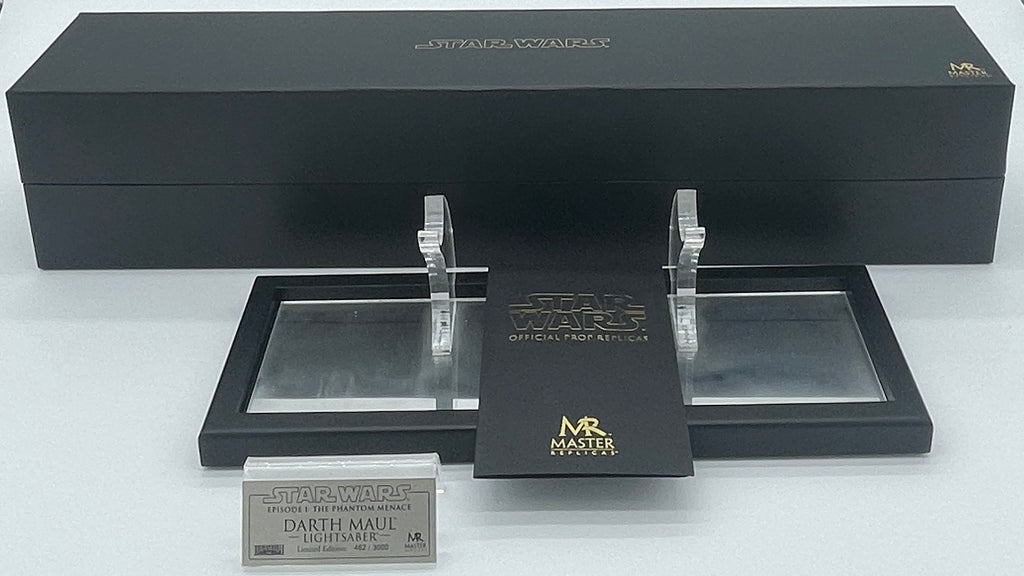 Master Replicas Star Wars Darth Maul Lightsaber 1:1 Prop Replica Limited Edition w COA SW-108