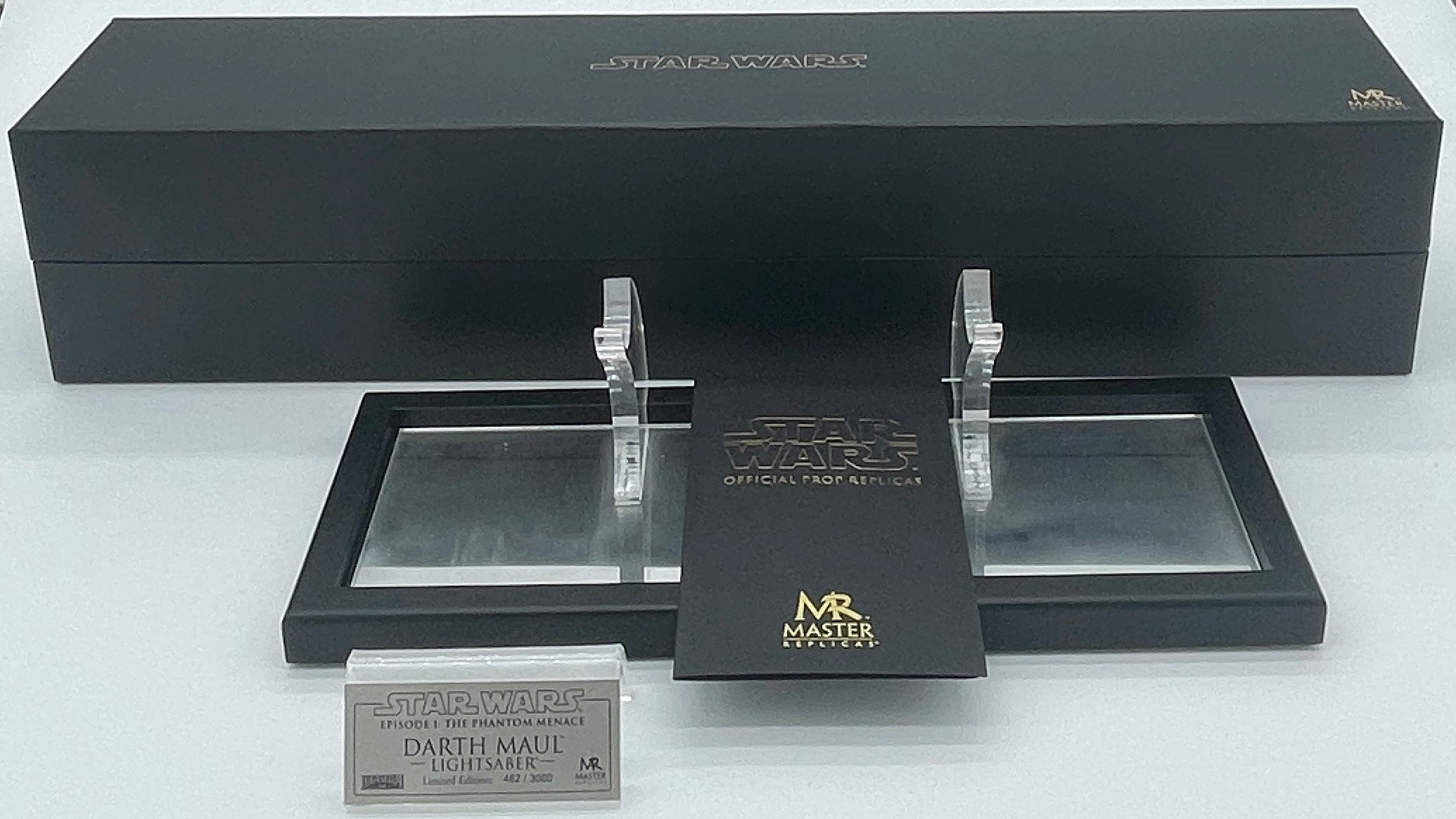 Master Replicas Star Wars Darth Maul Lightsaber 1:1 Prop Replica Limited Edition w COA SW-108