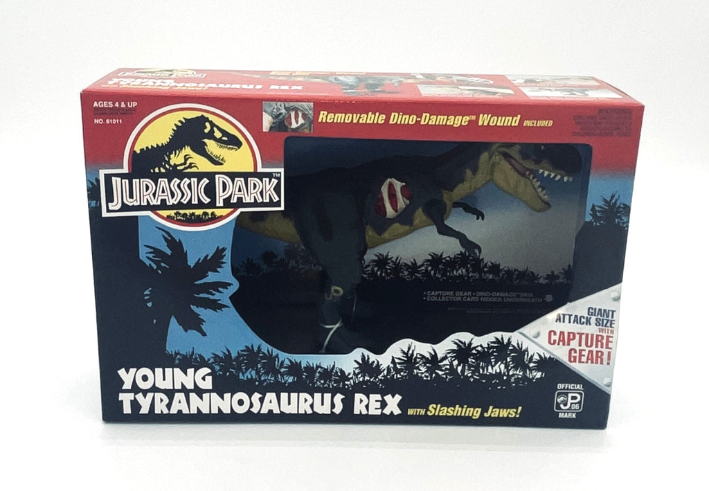 Vintage Jurassic Park Young Tyrannosaurus Rex Figure Series 2 Kenner Green Ver. NEW MISB