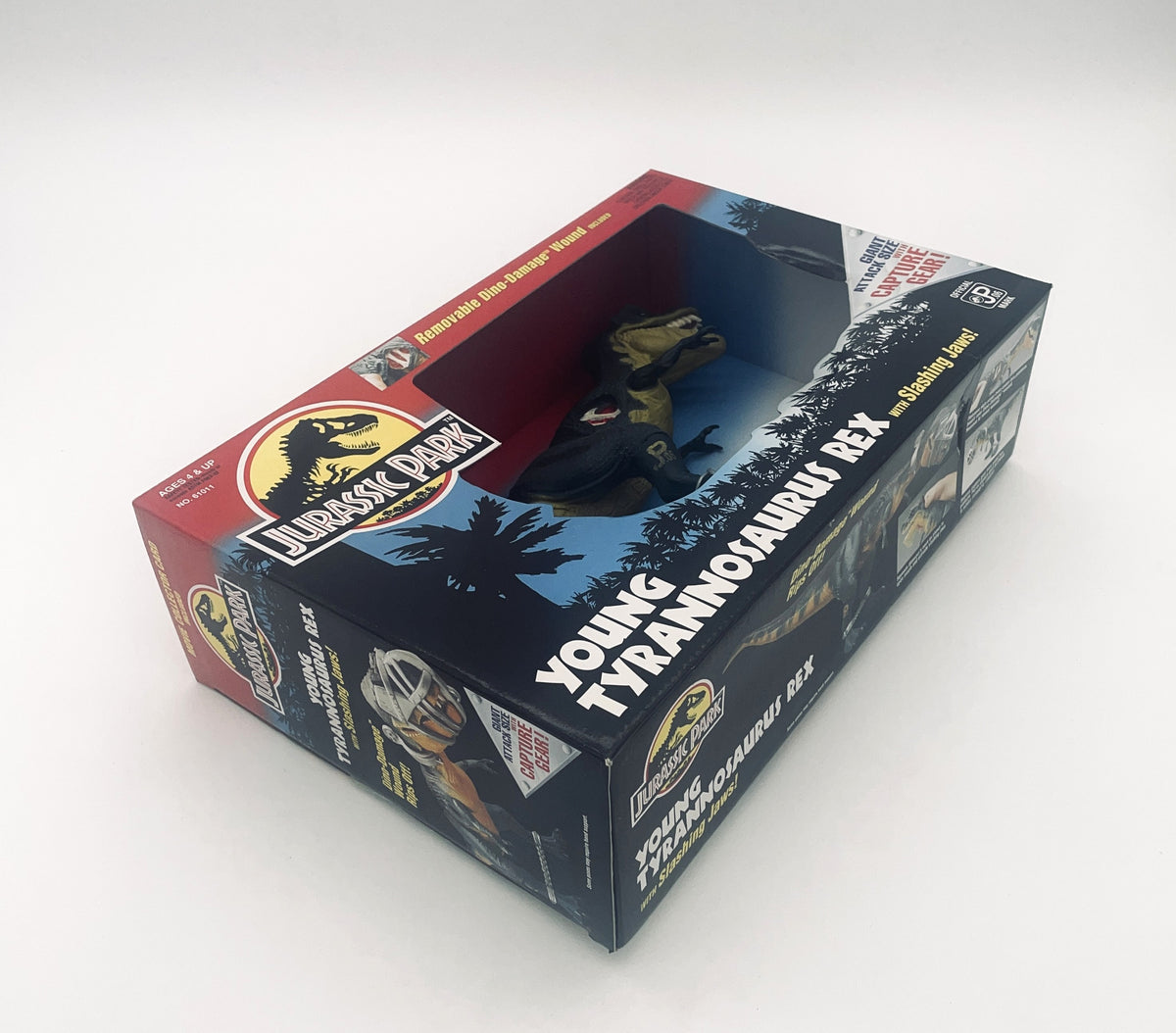 Vintage Jurassic Park Young Tyrannosaurus Rex Figure Series 2 Kenner Green Ver. NEW MISB