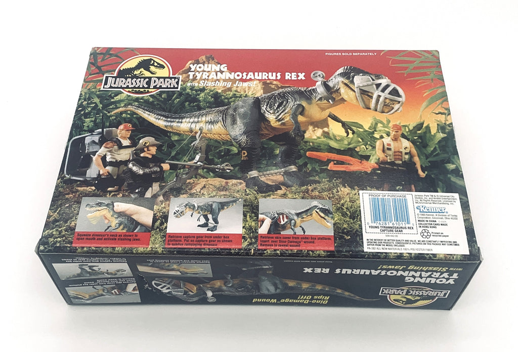 Vintage Jurassic Park Young Tyrannosaurus Rex Figure Series 2 Kenner Green Ver. NEW MISB