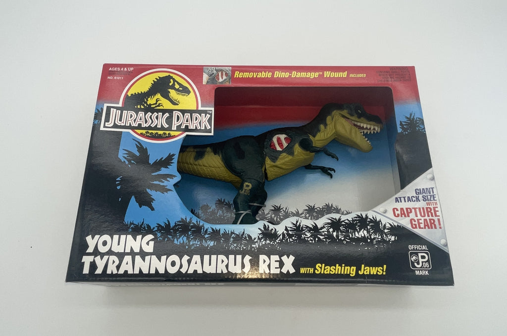 Vintage Jurassic Park Young Tyrannosaurus Rex Figure Series 2 Kenner Green Ver. NEW MISB