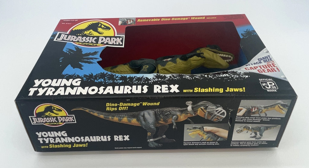 Vintage Jurassic Park Young Tyrannosaurus Rex Figure Series 2 Kenner Green Ver. NEW MISB