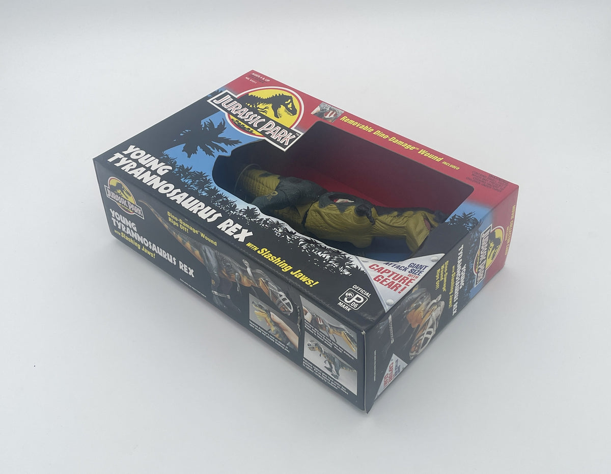 Vintage Jurassic Park Young Tyrannosaurus Rex Figure Series 2 Kenner Green Ver. NEW MISB