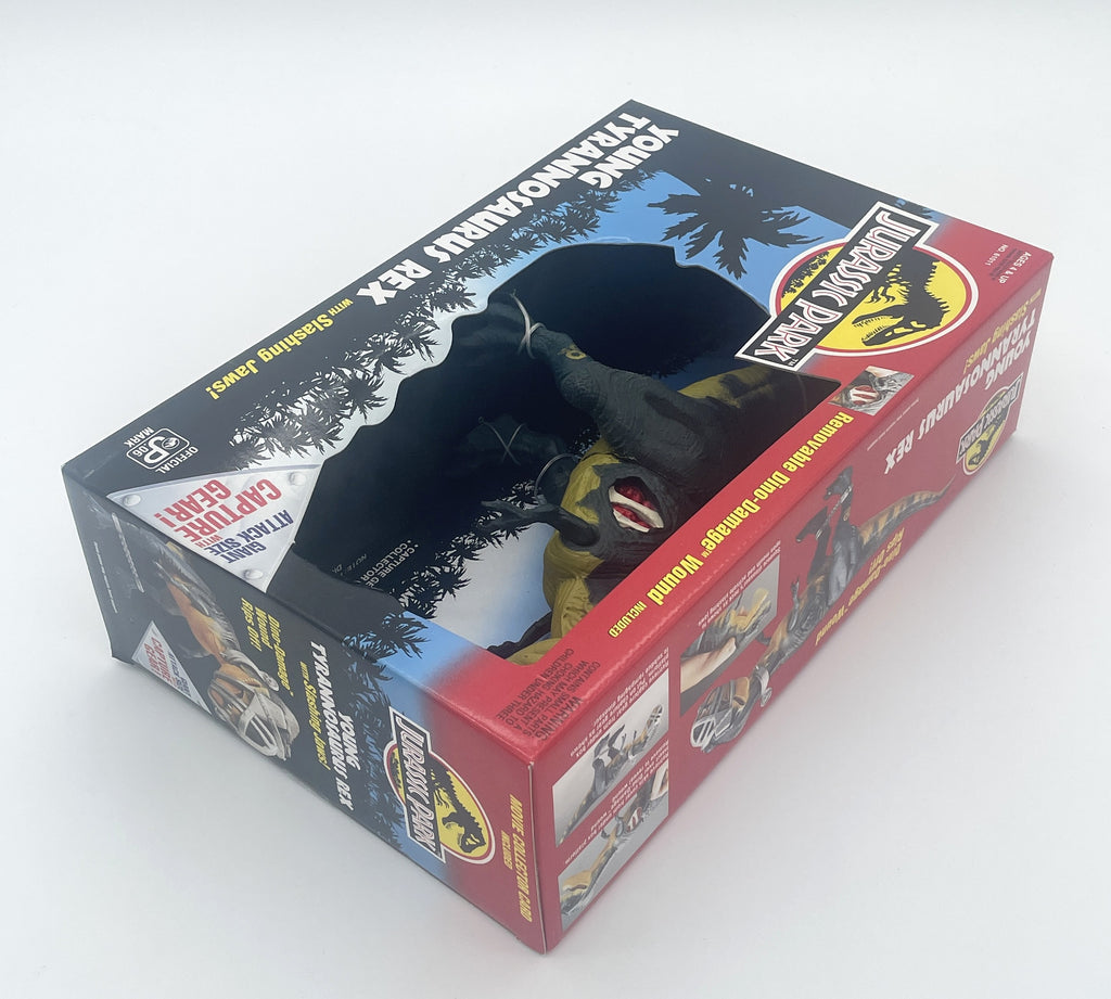 Vintage Jurassic Park Young Tyrannosaurus Rex Figure Series 2 Kenner Green Ver. NEW MISB