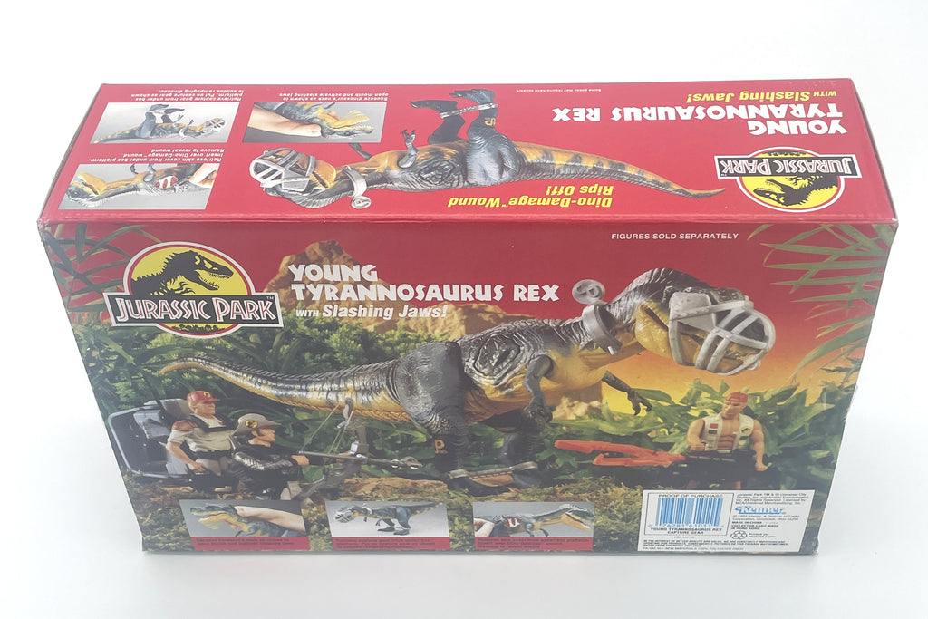 Vintage Jurassic Park Young Tyrannosaurus Rex Figure Series 2 Kenner Green Ver. NEW MISB