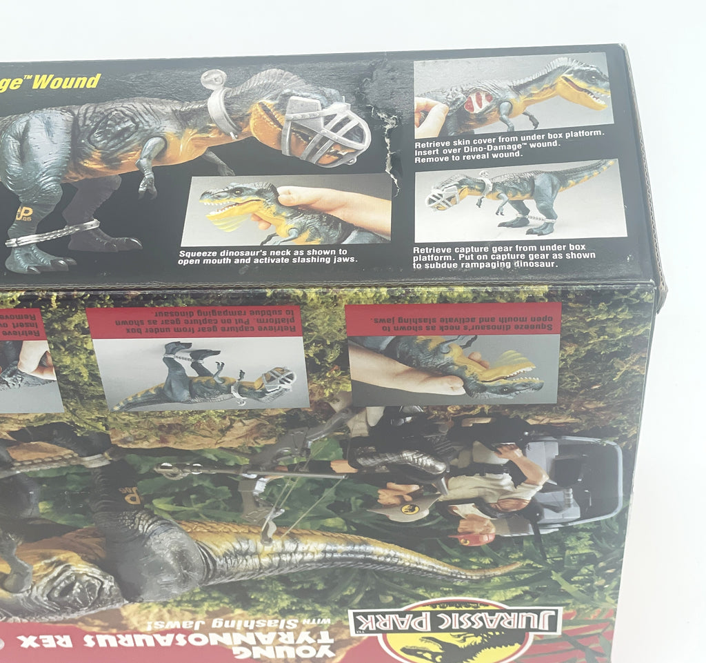 Vintage Jurassic Park Young Tyrannosaurus Rex Figure Series 2 Kenner Green Ver. NEW MISB