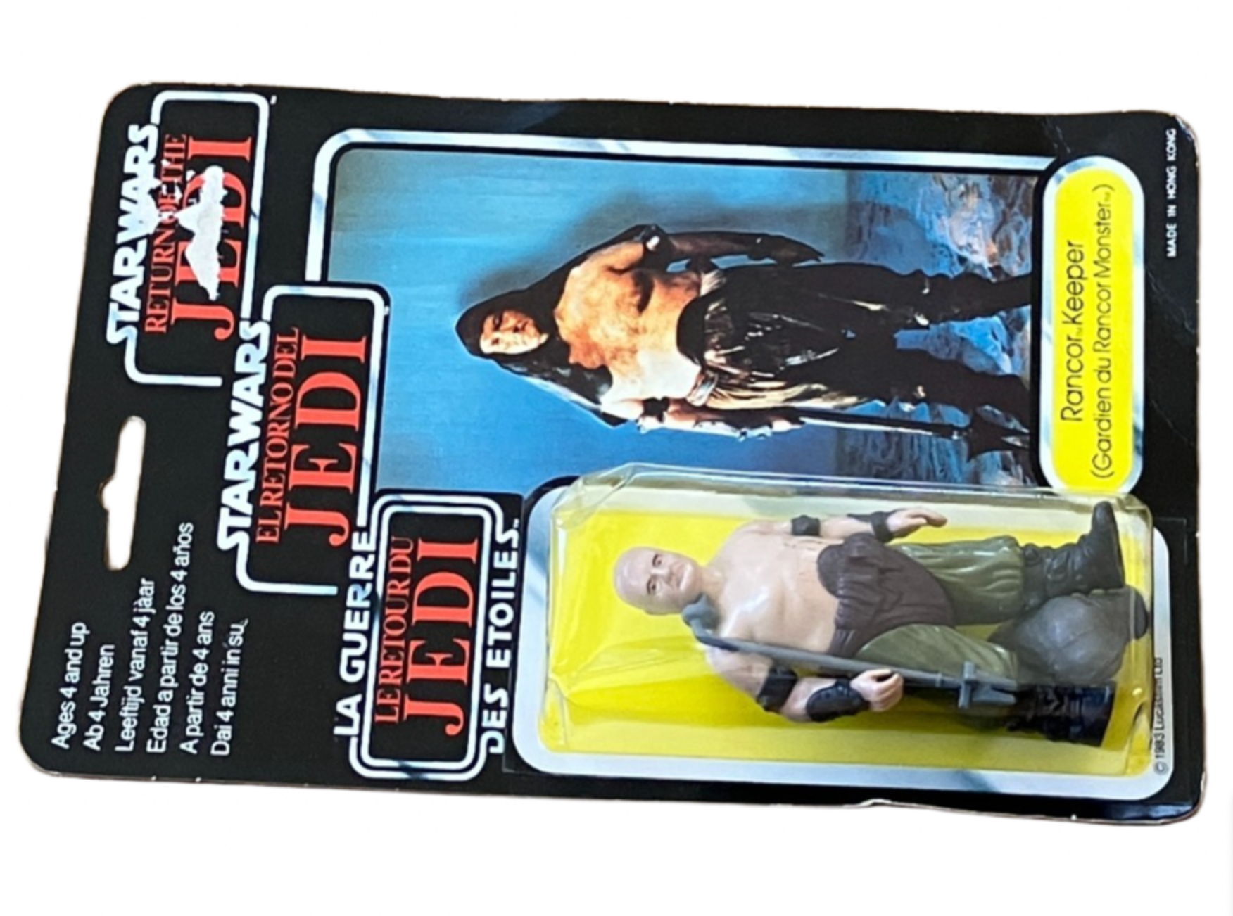 Vintage Star Wars Rancor Keeper Tri-Logo 1983 RotJ Palitoy MOC Sealed NEW