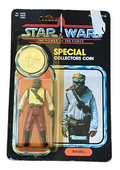 Vintage Star Wars PotF Barada with Collector Coin MOC Power of the Force
