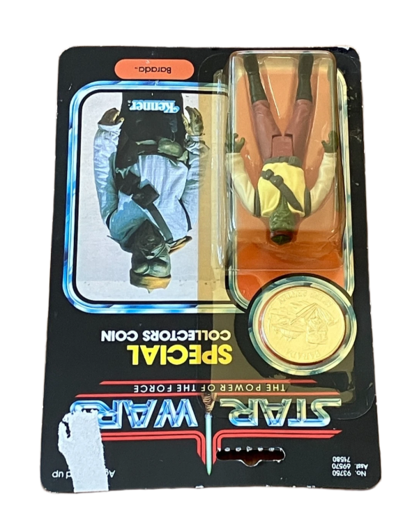 Vintage Star Wars PotF Barada with Collector Coin MOC Power of the Force
