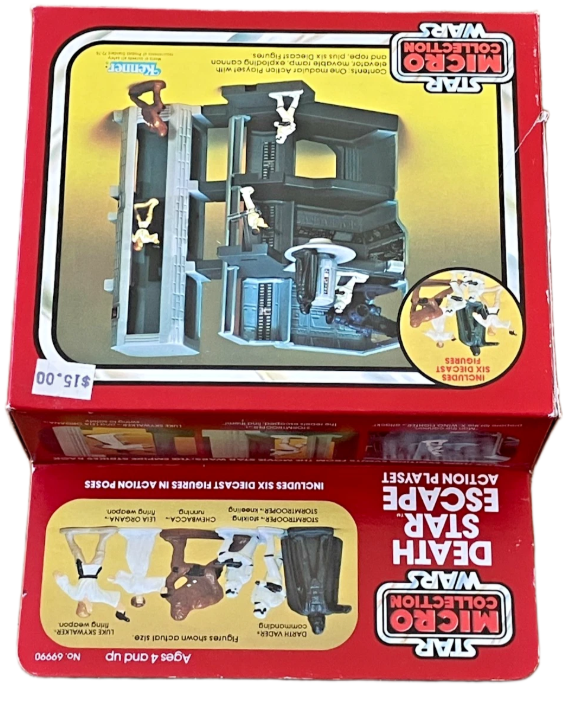 Vintage Star Wars Micro Collection Death Star Escape Playset Kenner New Open Box