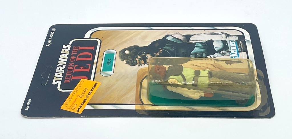 Vintage Star Wars Nikto 77 Back Unpunched 1983 RotJ MOC Sealed Figure Kenner NEW