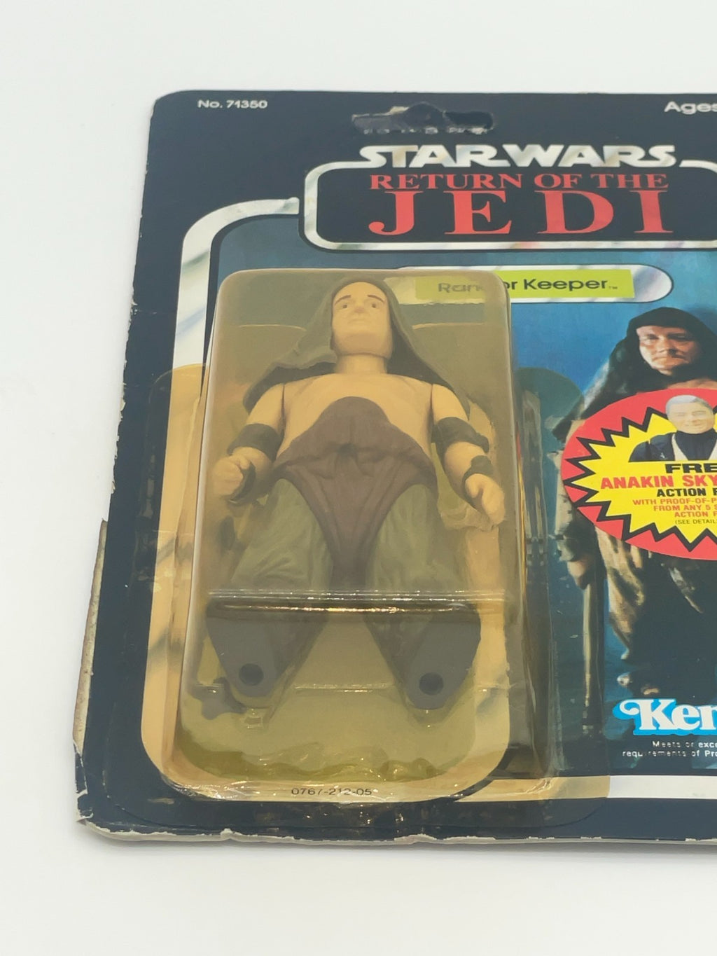 Vintage Star Wars Rancor Keeper 77 Back 1983 RotJ MOC Sealed Figure Kenner NEW