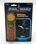 Star Wars B-Wing Pilot PotF Unpunched Figure w Collectors Coin Last 17 MOC