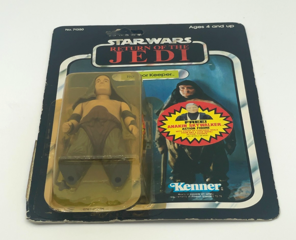 Vintage Star Wars Rancor Keeper 77 Back 1983 RotJ MOC Sealed Figure Kenner NEW