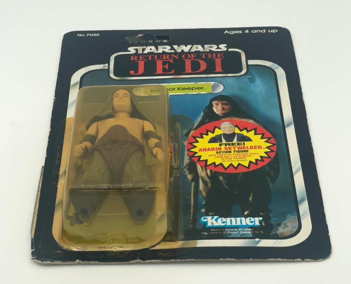 Vintage Star Wars Rancor Keeper 77 Back 1983 RotJ MOC Sealed Figure Kenner NEW