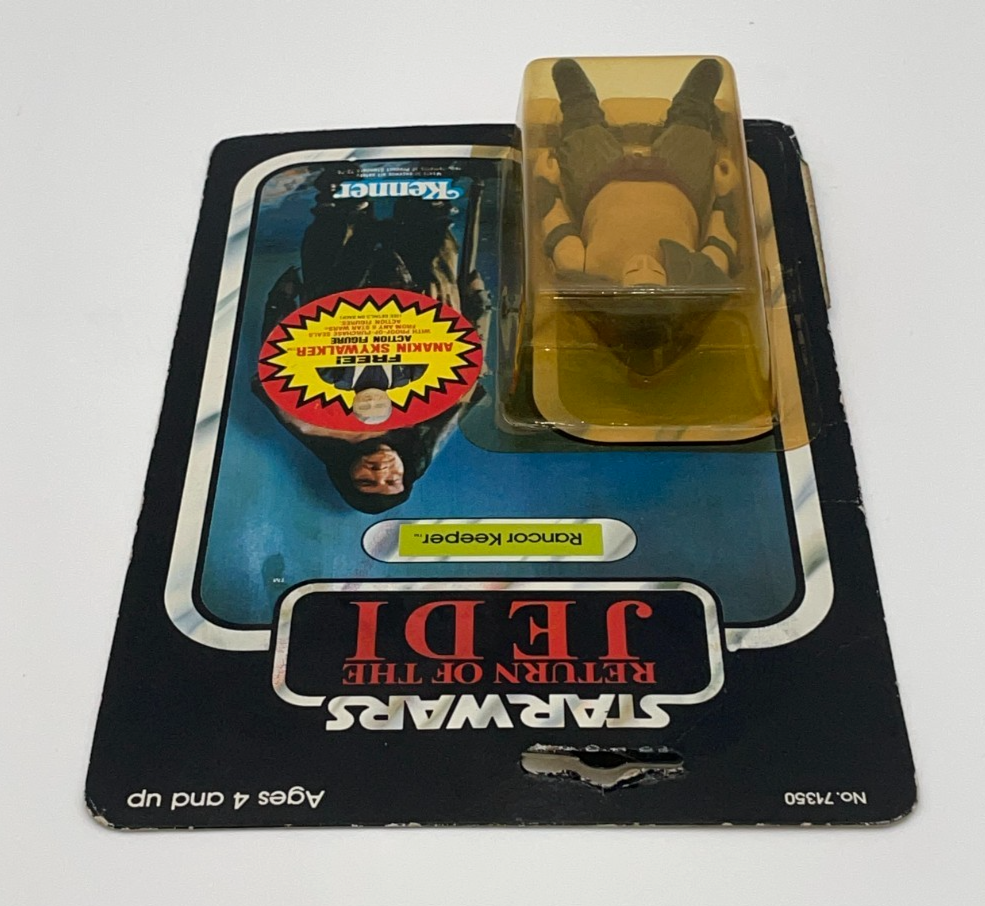 Vintage Star Wars Rancor Keeper 77 Back 1983 RotJ MOC Sealed Figure Kenner NEW