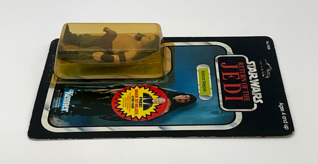 Vintage Star Wars Rancor Keeper 77 Back 1983 RotJ MOC Sealed Figure Kenner NEW